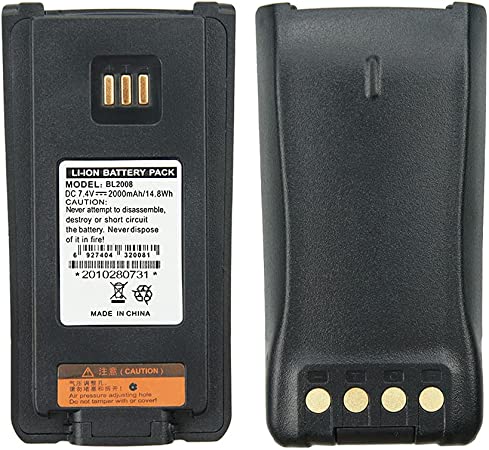 Hytera BL2008 2000MAH Li-on Battery for PD780G