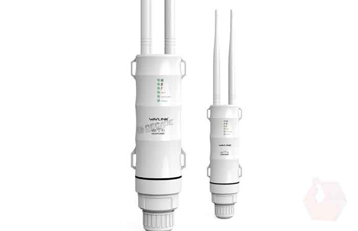 Wavelink:N300 High Power Outdoor Wireless AP/Range Extender/Router with PoE AP WL-WN570HN2