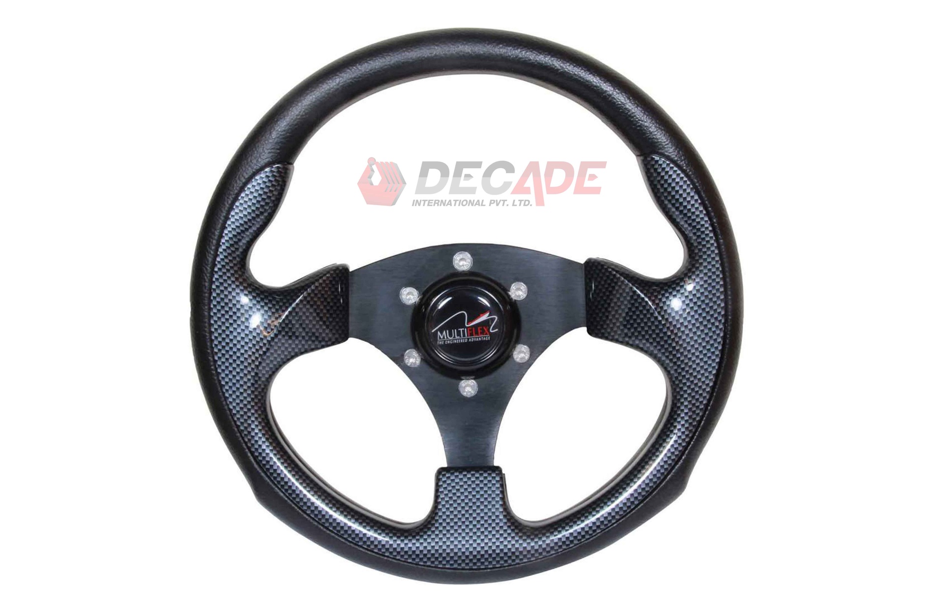 SPORT BOAT STEERING WHEEL W6 | Zeta Black