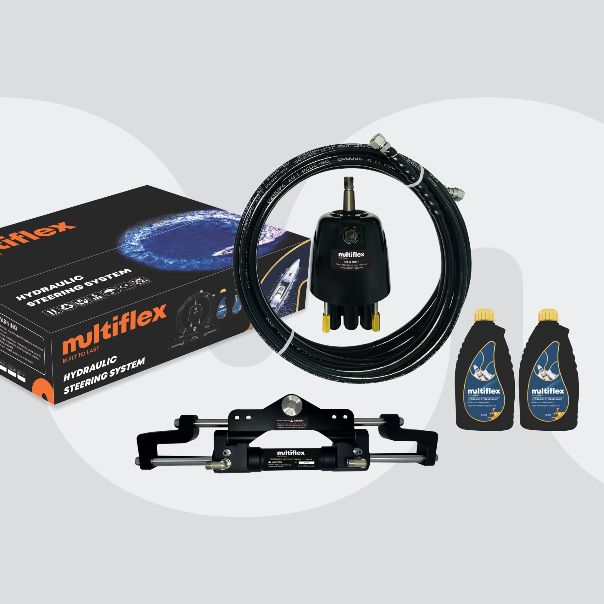 350 HP Hydraulic Steering System