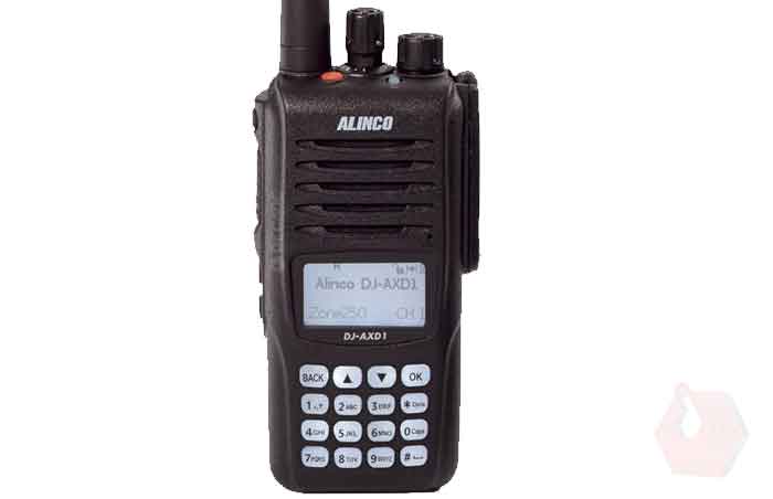 Alinco DJ-AXD4E  DMR UHF IP67 Transceiver